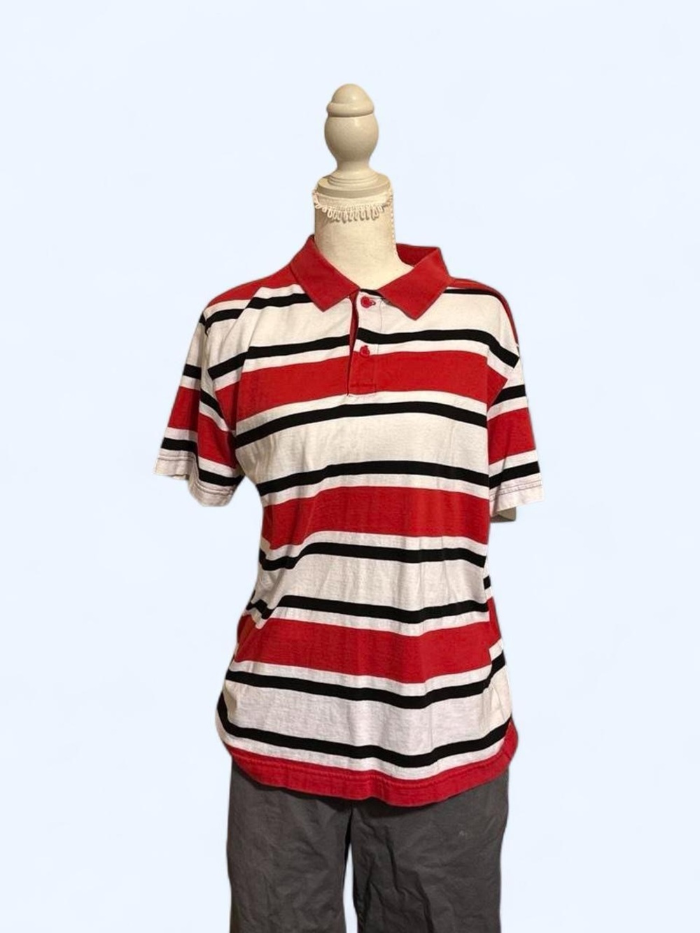 Men’s Y2K Vibes Striped Ocean Pacific Shirt